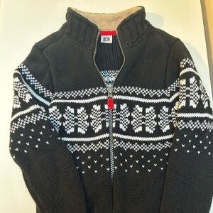 Carters Knit zip up sweater size 5 kids